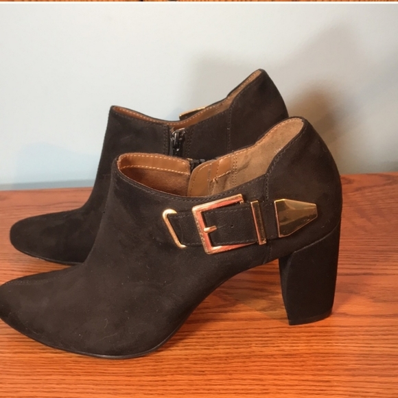 Aersoles Black booties with buckle - Picture 6 of 12